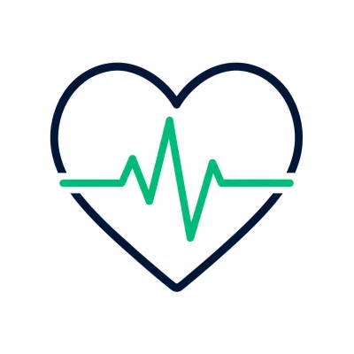 Cardiac health treatment category icon